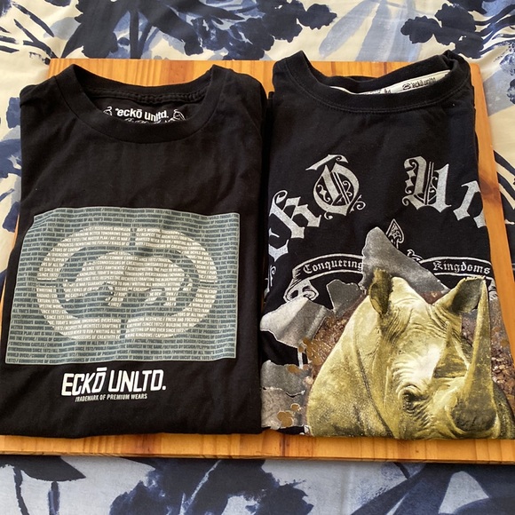 Lot of 2 ECKO Unltd. SHIRTS Men’s Large - Picture 1 of 6